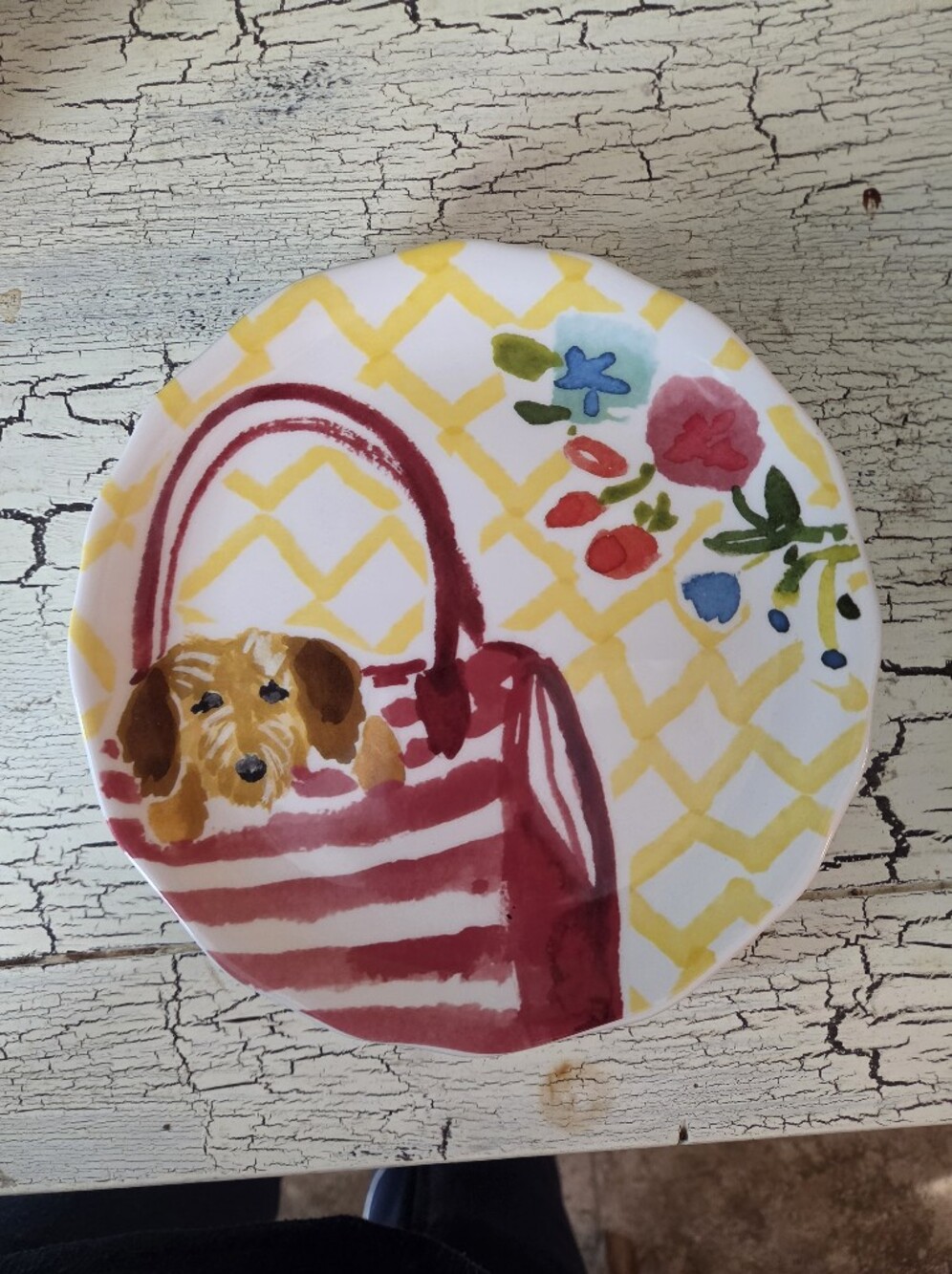 Pier 1 Pups In Purses Plates - Picture 6 of 6
